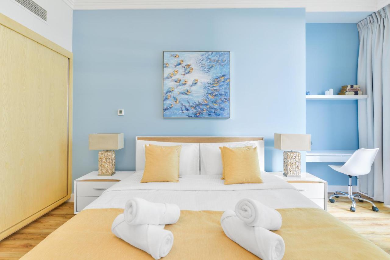 Al Bateen - Ultra Luxury Jbr - Private Beach And Pool Дубай Экстерьер фото